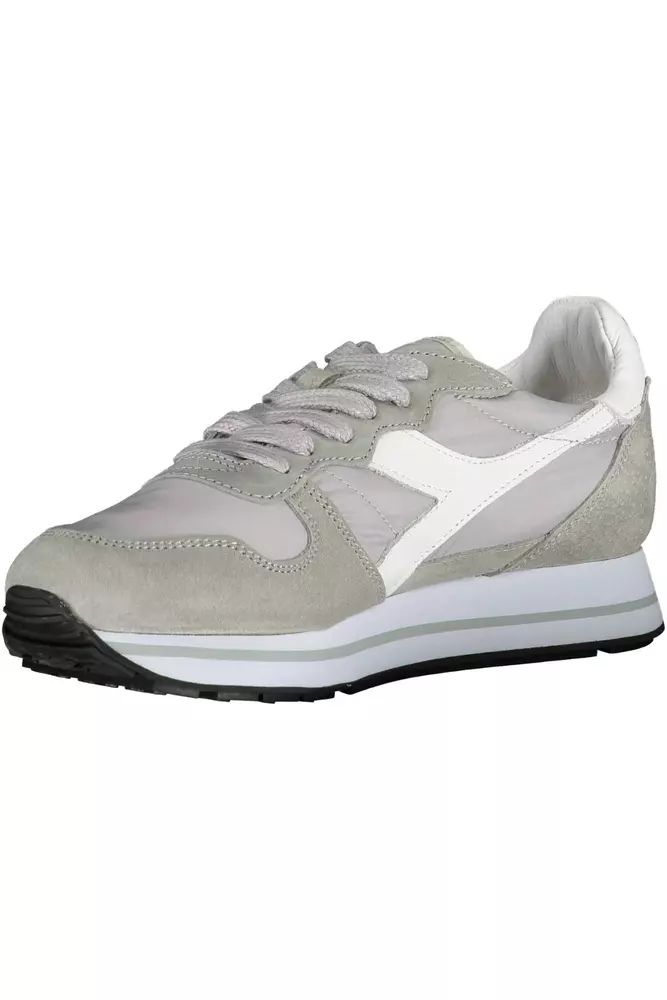 Diadora Gray Fabric Sneaker