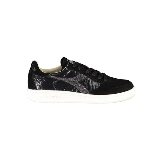 Diadora Black Fabric Sneaker