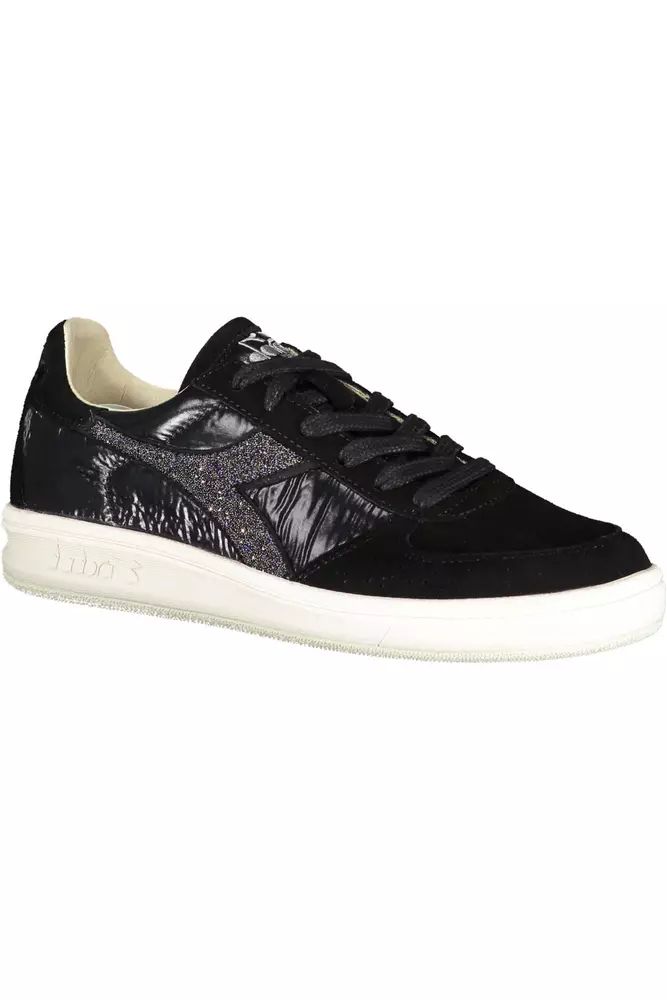 Diadora Black Fabric Sneaker