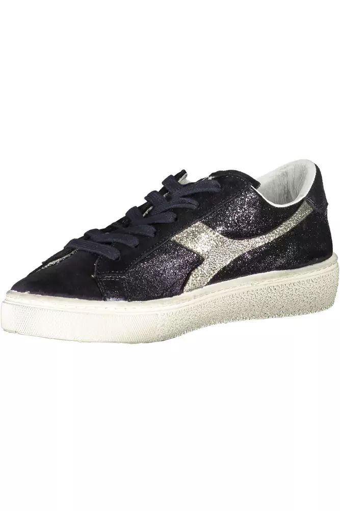 Diadora Black Fabric Sneaker