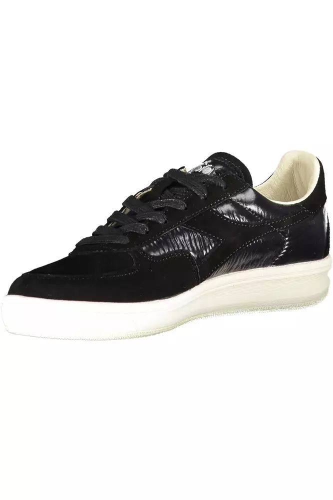 Diadora Black Fabric Sneaker