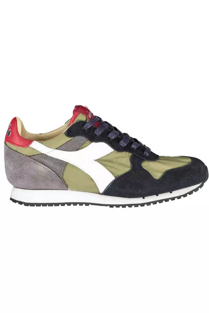 Diadora Green Fabric Sneaker