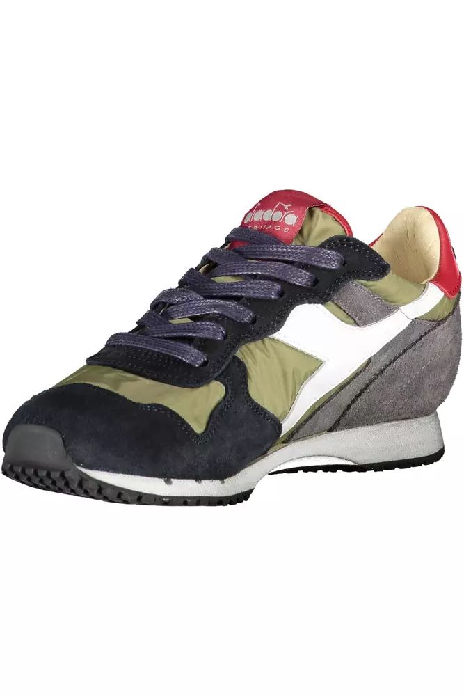 Diadora Green Fabric Sneaker