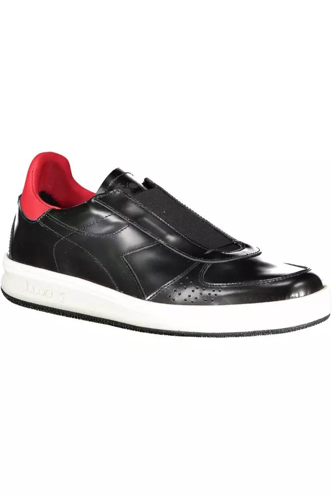 Diadora Black Fabric Sneaker