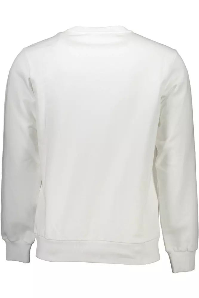 Diesel White Cotton Sweater