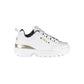 Fila White Polyester Sneaker