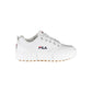 Fila White Polyester Sneaker