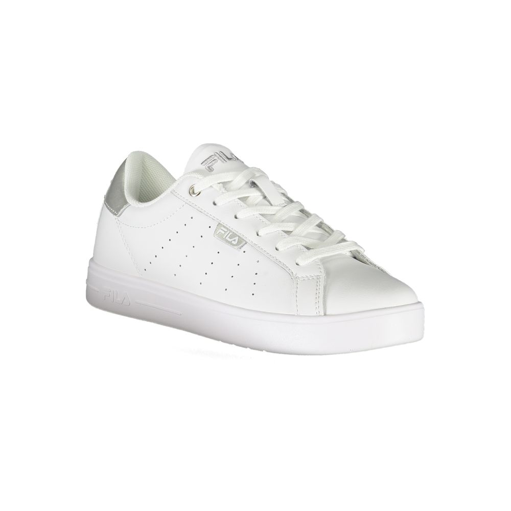 Fila White Polyester Sneaker