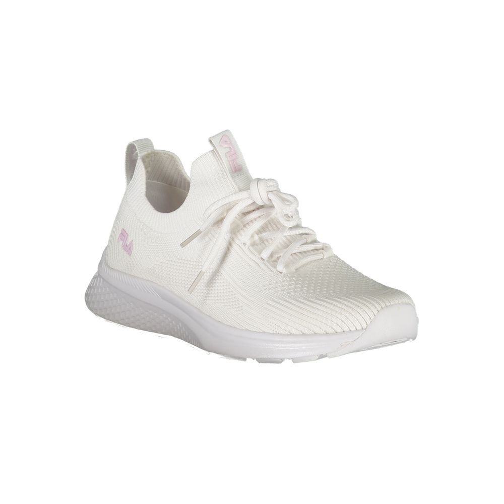 Fila White Polyester Sneaker