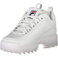 Fila White Polyester Sneaker