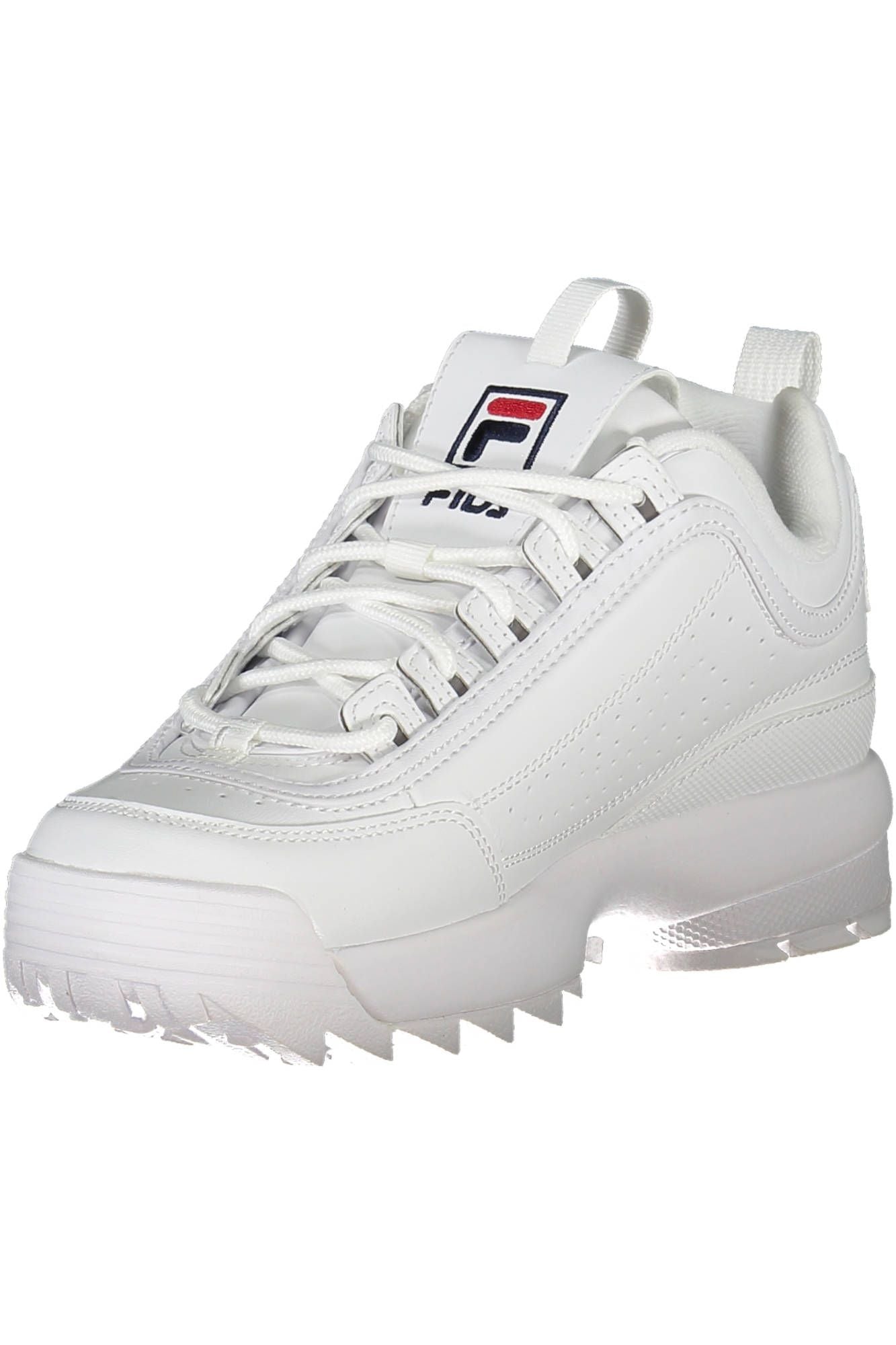 Fila White Polyester Sneaker