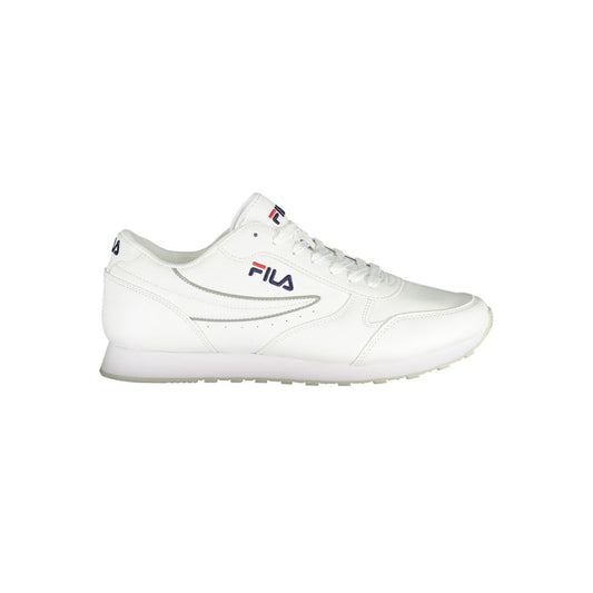 Fila White Polyester Sneaker