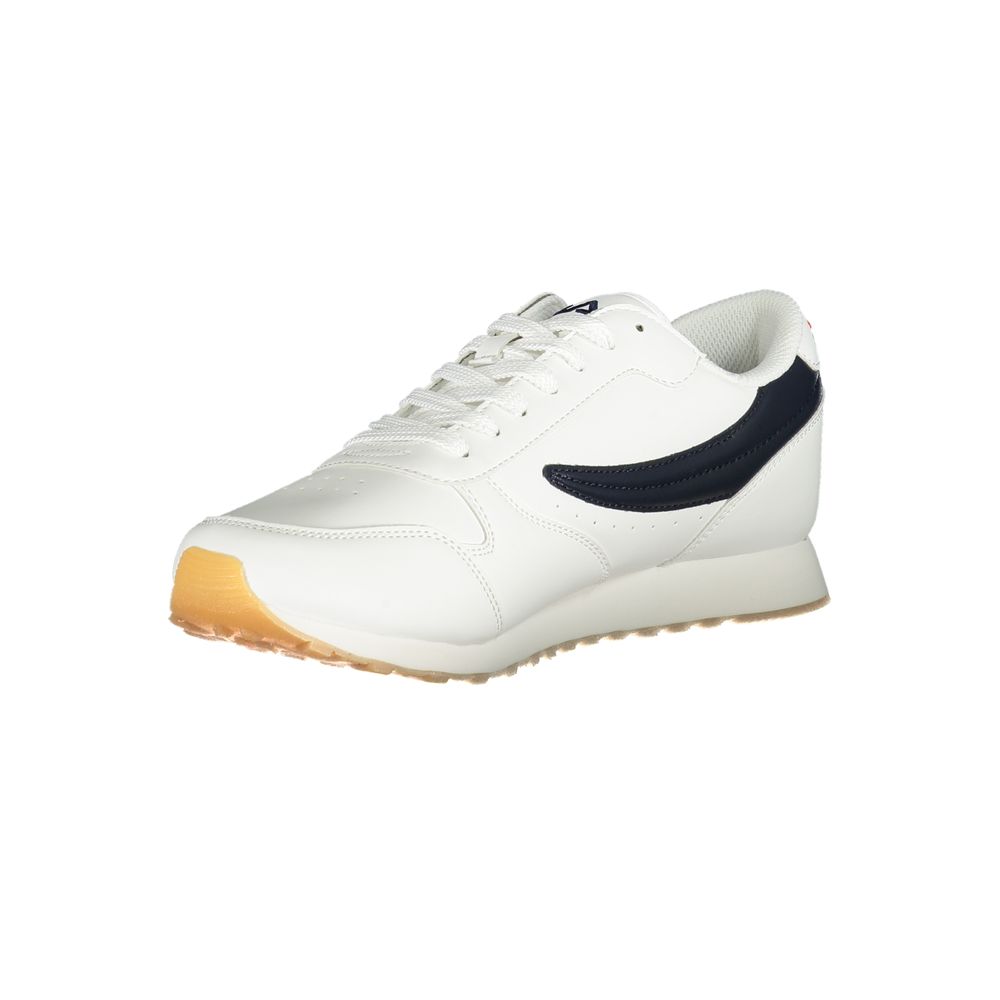 Fila White Polyester Sneaker