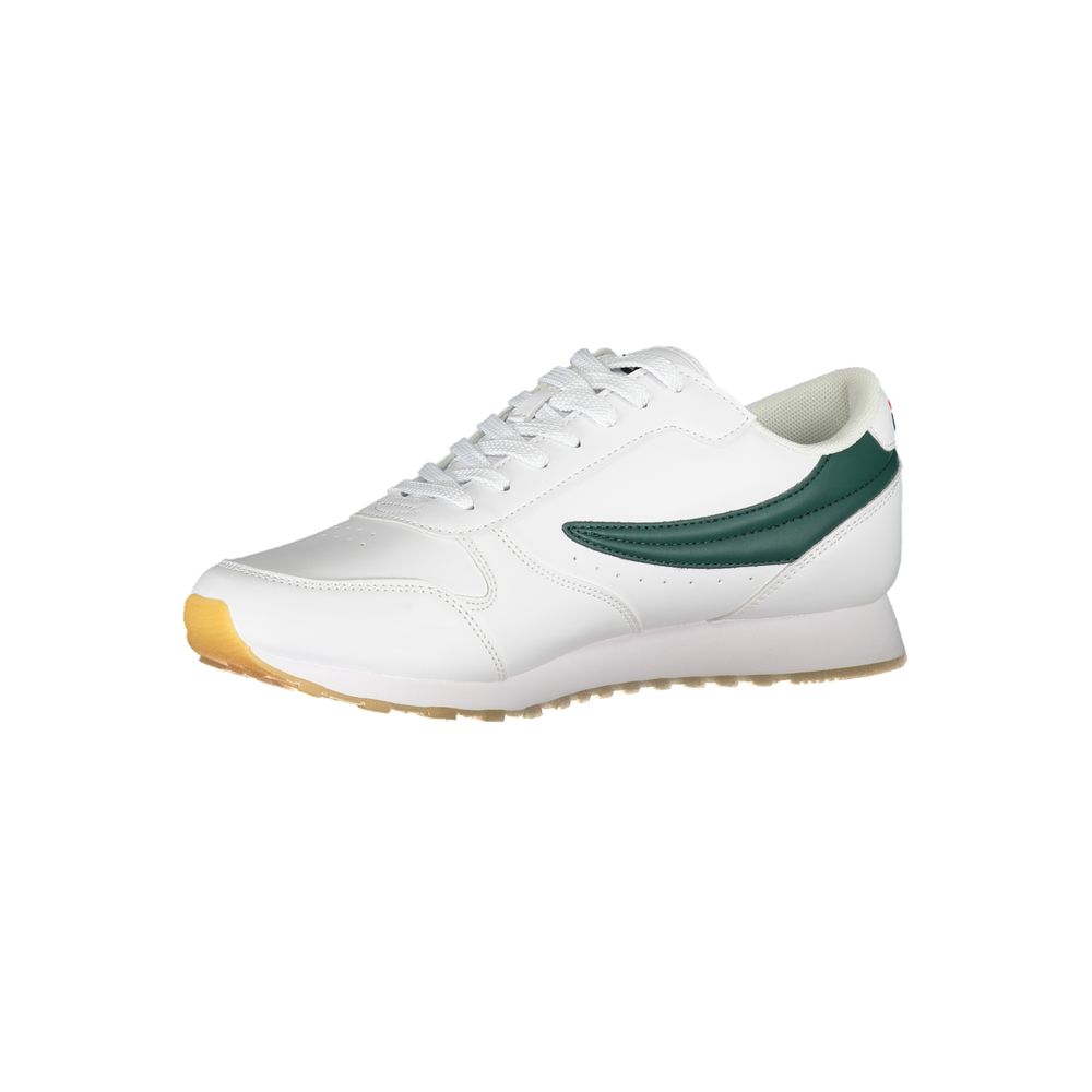 Fila White Polyester Sneaker