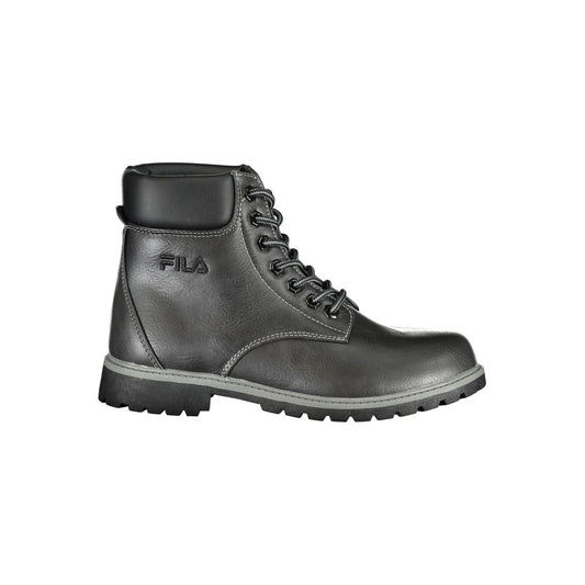 Fila Black Polyester Boot