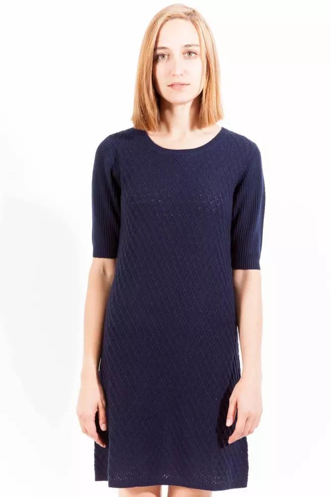 Gant Blue Wool Dress