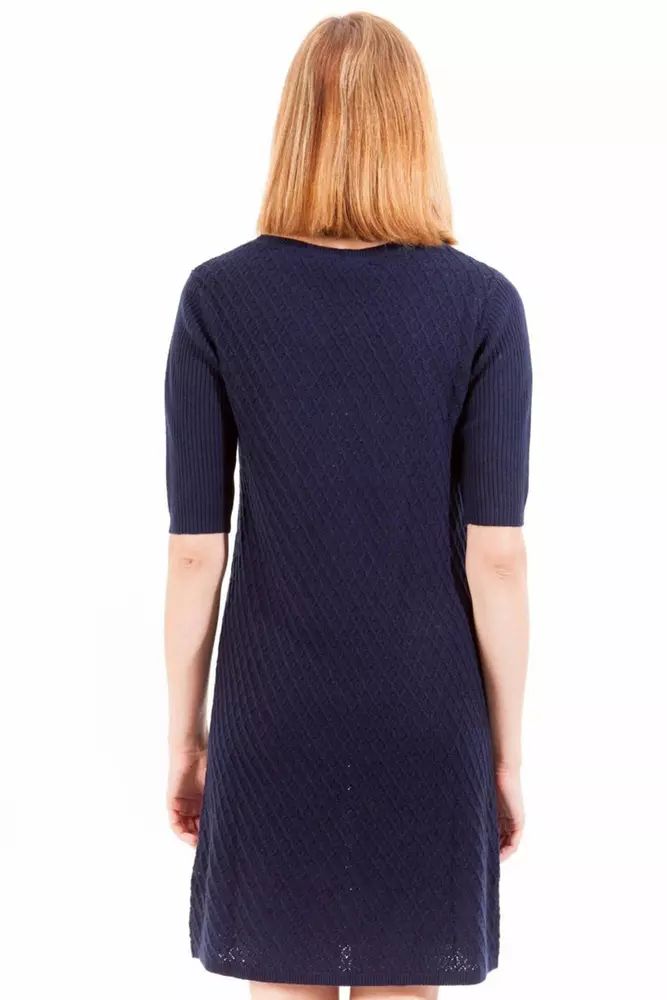 Gant Blue Wool Dress