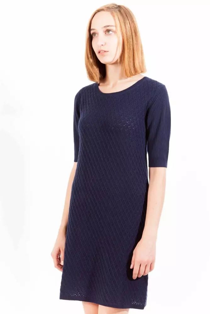 Gant Blue Wool Dress