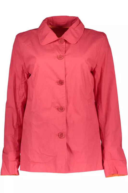 Gant Pink Cotton Jackets & Coat