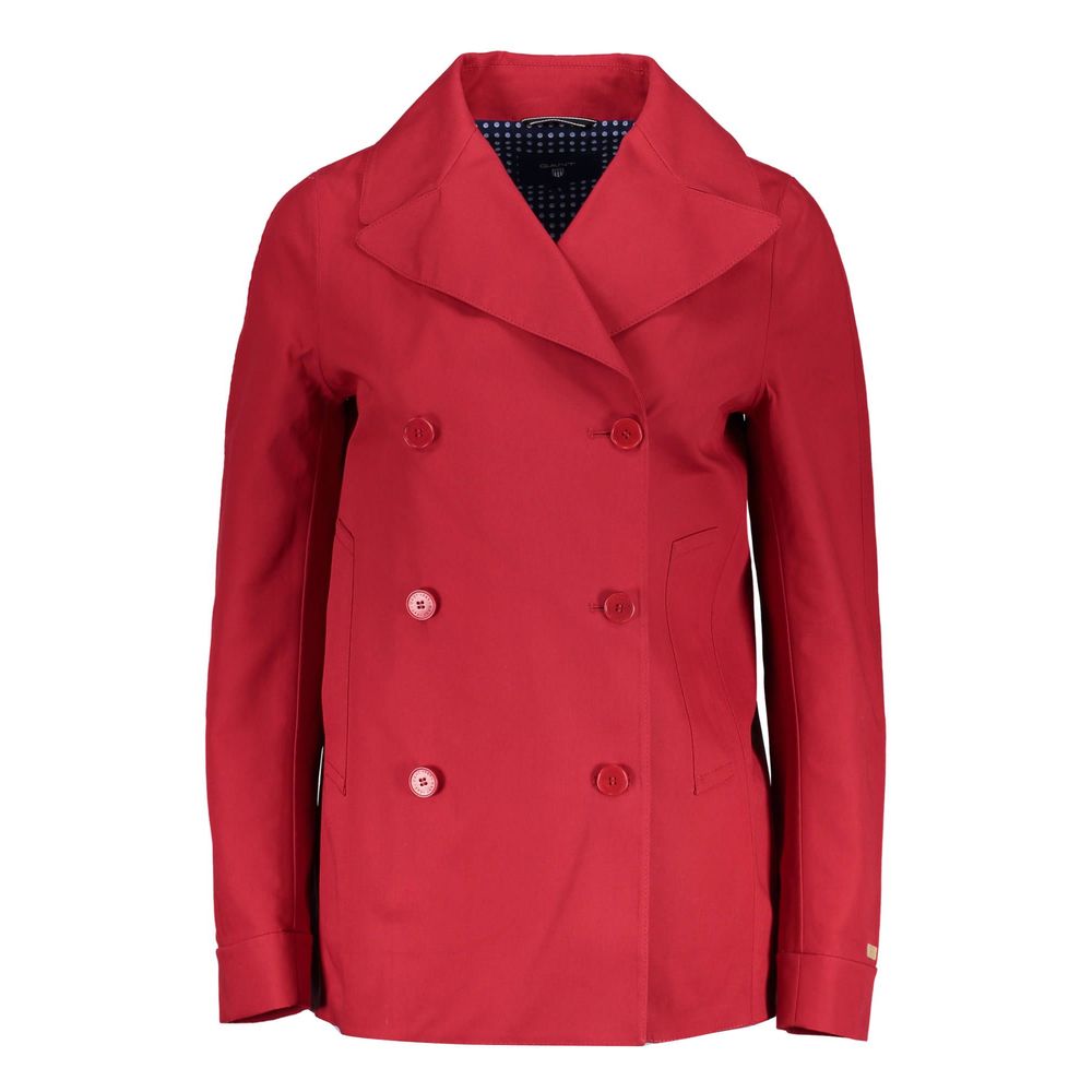 Gant Pink Cotton Jackets & Coat