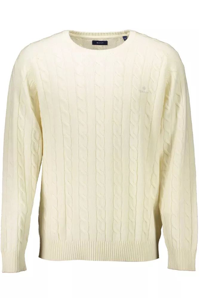 Gant White Wool Sweater