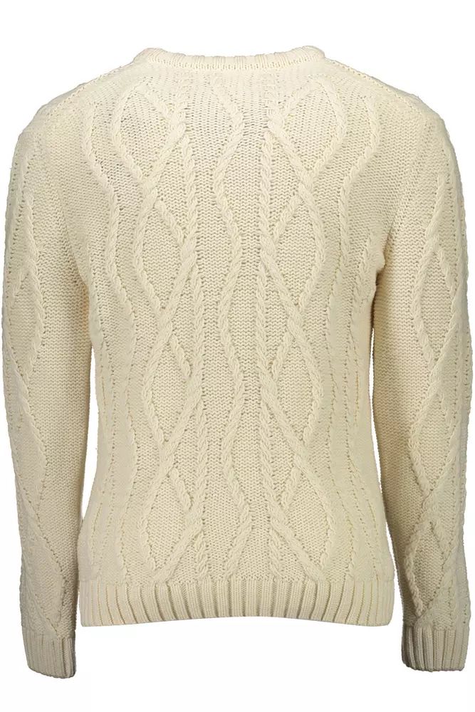 Gant White Cotton Sweater