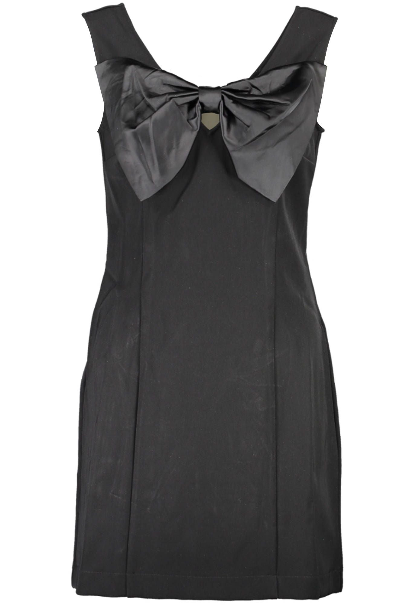 Guess Jeans Black Polyester Dress