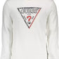 Guess Jeans White Cotton Sweater