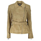 Guess Jeans Beige Polyethylene Jackets & Coat