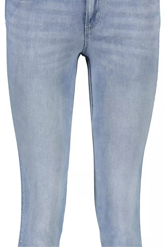 Guess Jeans Light Blue Cotton Jeans & Pant