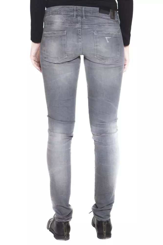 Guess Jeans Gray Cotton Jeans & Pant