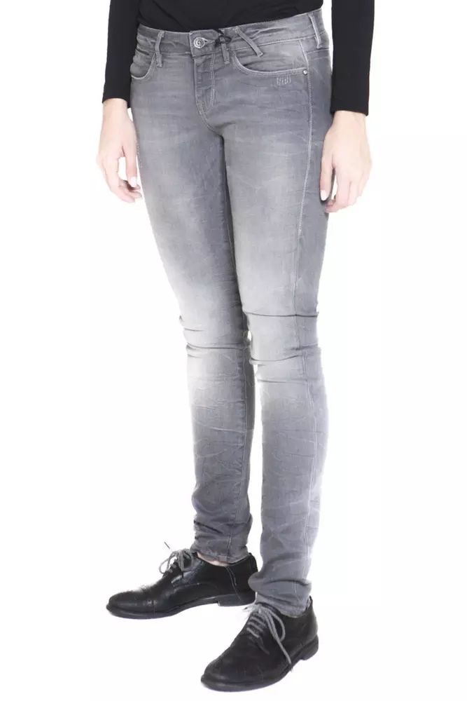 Guess Jeans Gray Cotton Jeans & Pant