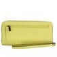 Guess Jeans Yellow Polyethylene Wallet