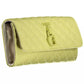 Guess Jeans Yellow Polyethylene Wallet