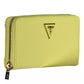 Guess Jeans Yellow Polyethylene Wallet