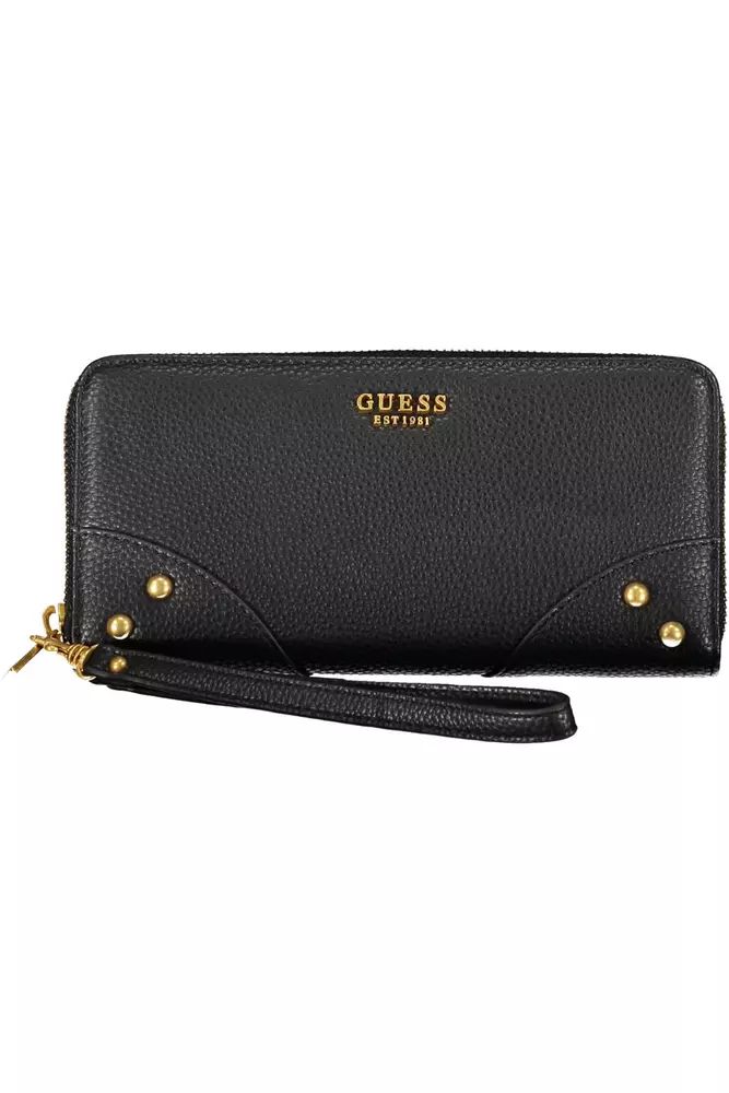 Guess Jeans Black Polyethylene Wallet