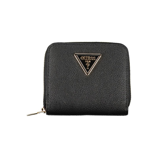 Guess Jeans Black Polyethylene Wallet