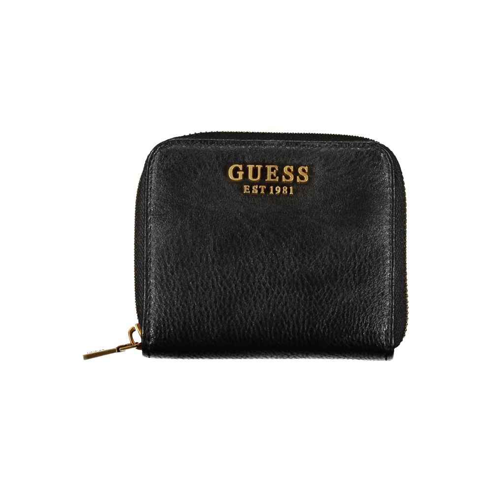 Guess Jeans Black Polyethylene Wallet