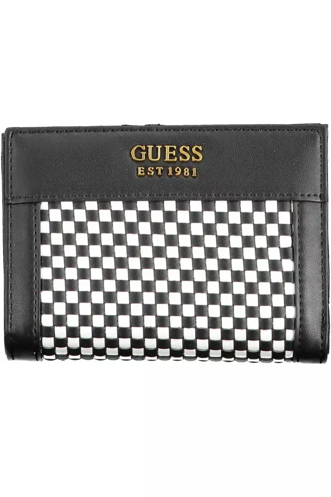 Guess Jeans Black Polyethylene Wallet