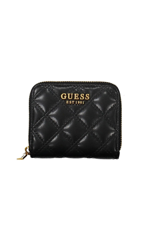 Guess Jeans Black Polyethylene Wallet