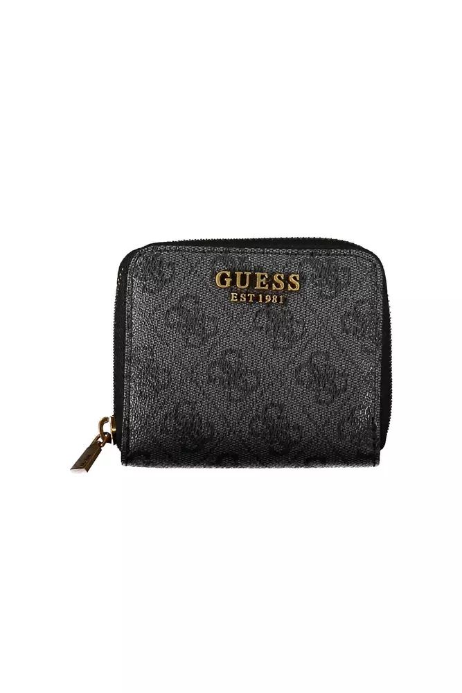 Guess Jeans Black Polyethylene Wallet