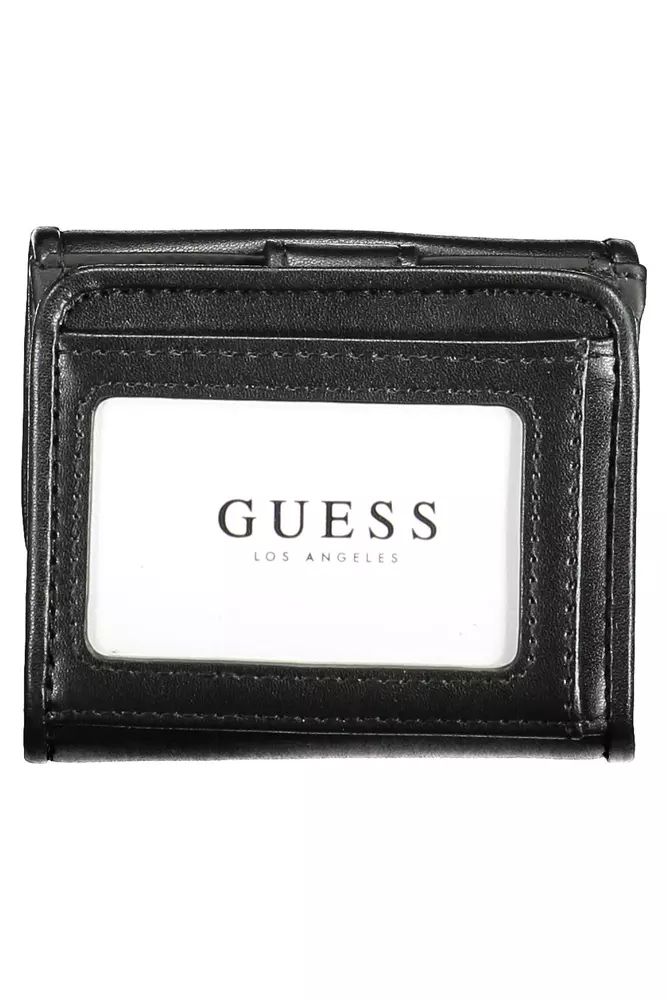 Guess Jeans Black Polyethylene Wallet