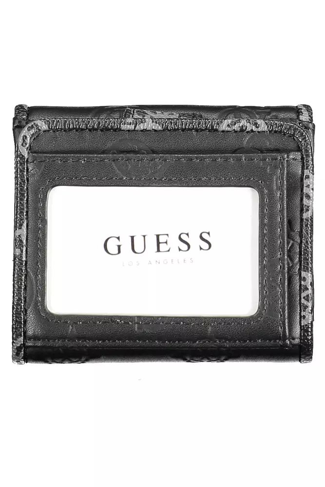 Guess Jeans Black Polyethylene Wallet