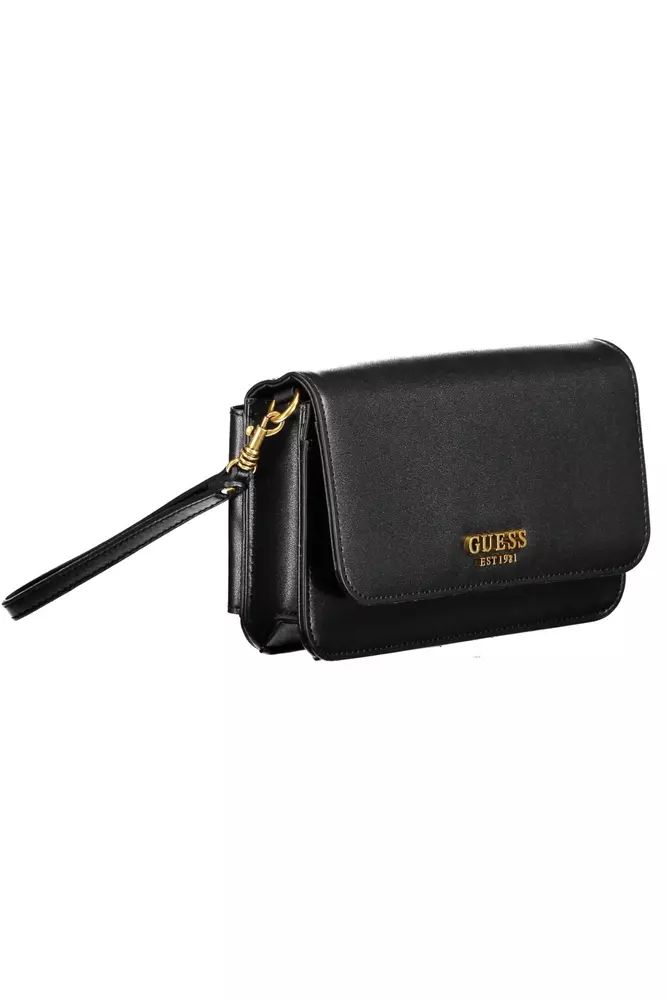 Guess Jeans Black Polyethylene Wallet