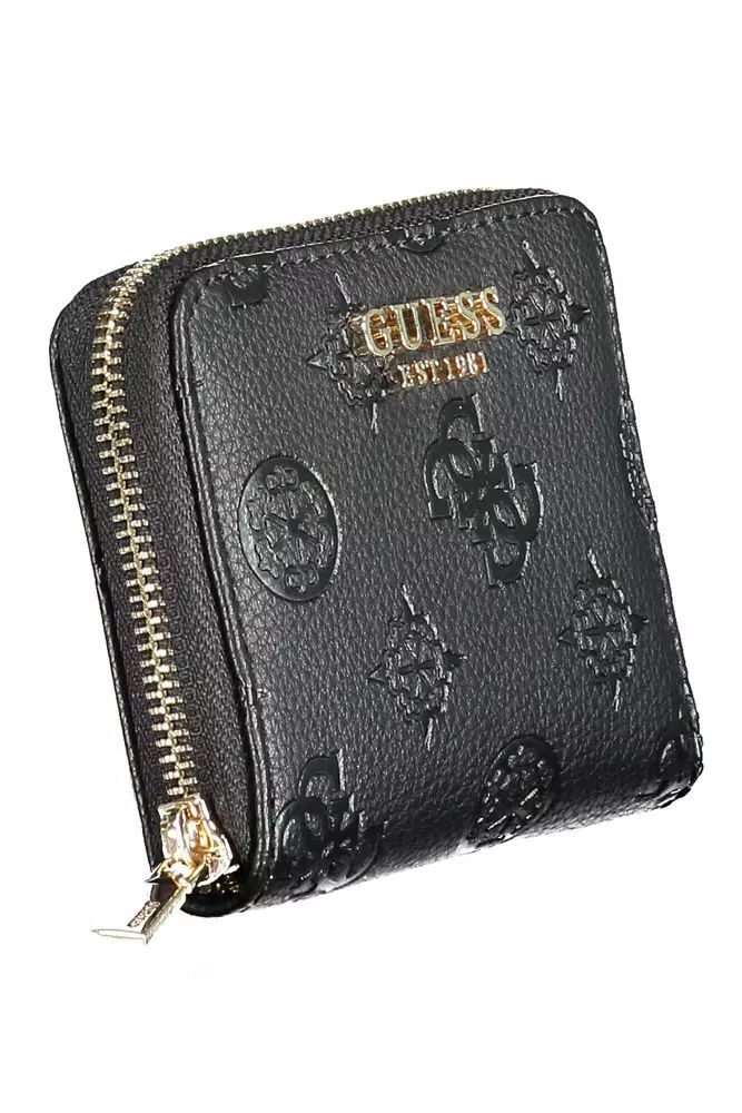 Guess Jeans Black Polyethylene Wallet