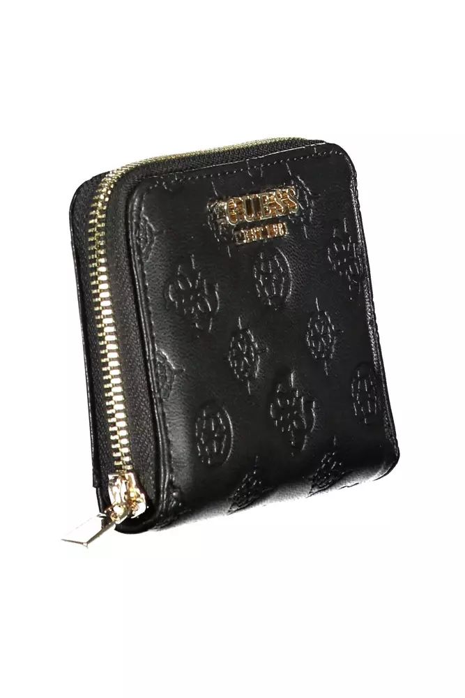 Guess Jeans Black Polyethylene Wallet