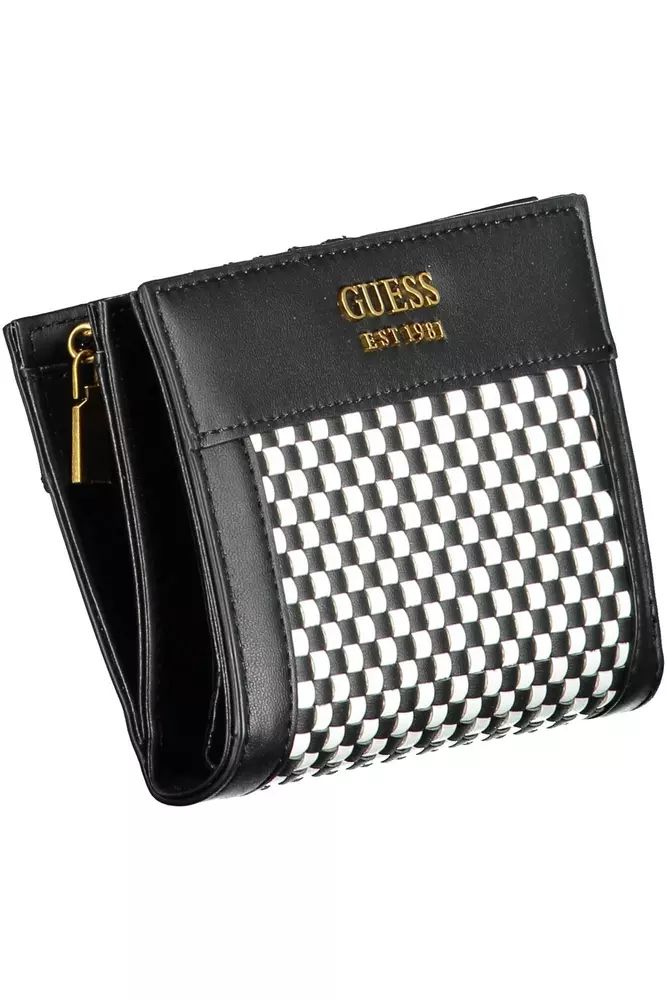 Guess Jeans Black Polyethylene Wallet