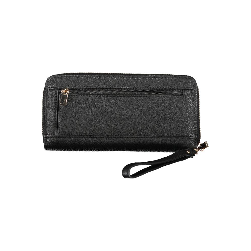 Guess Jeans Black Polyethylene Wallet