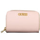 Guess Jeans Pink Polyethylene Wallet