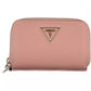 Guess Jeans Pink Polyethylene Wallet